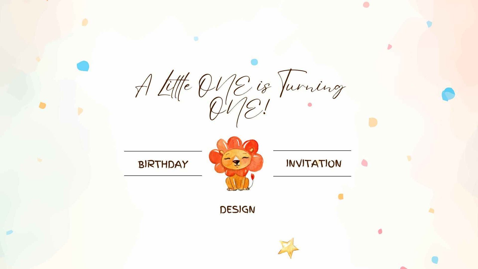 Birthday Invitation Design